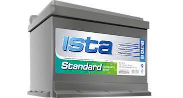 Акумулятор автомобільний ISTA 6 СТ -50Ah 420A R+